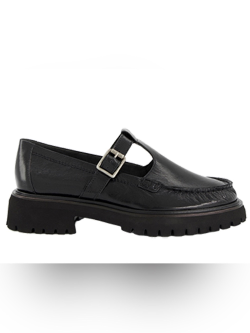 Leather loafers. Black leather. US sizes